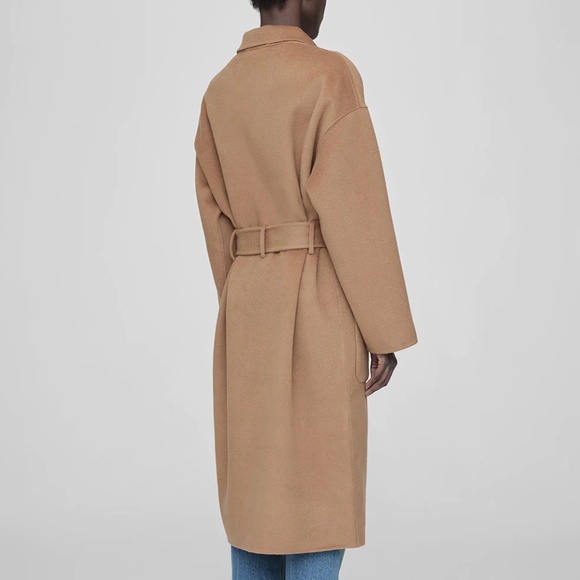 DYLAN COAT - CAMEL - SIZE L - ANINE BING - PERFECT CONDITION - Picture 3 of 6